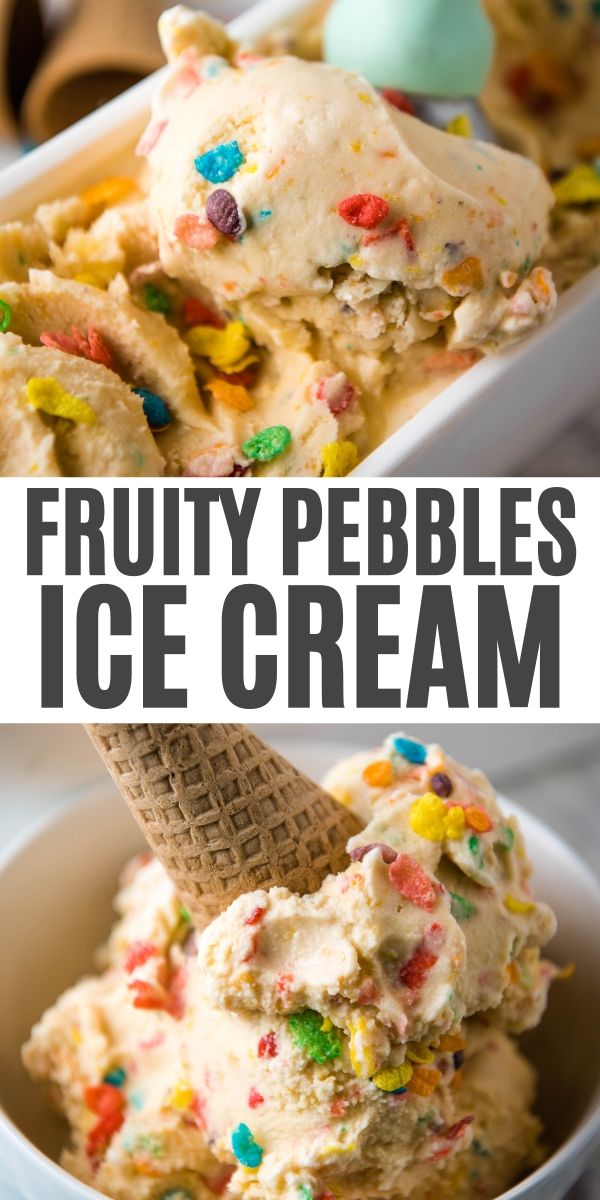 No-Churn Fruity Pebbles Ice Cream: Quick & Easy Homemade Treat
